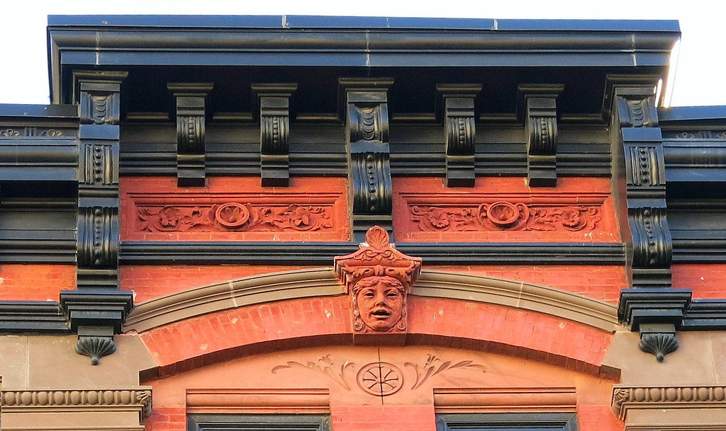 Period property roofline junction detail.